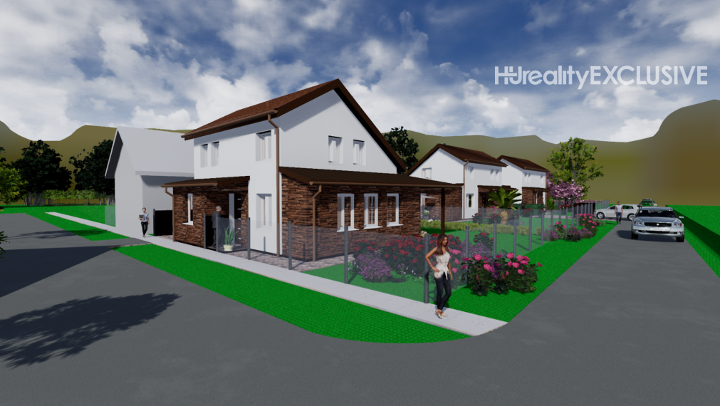 Predaj 4i podkrovný RD (98,62 m2), 321,91 m2 pozemok, Bezenye