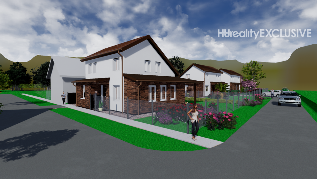 Predaj 4i podkrovný RD (98,62 m2), 321,91 m2 pozemok, Bezenye