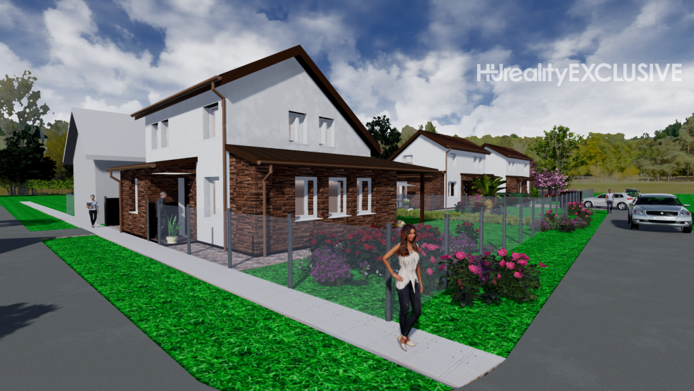 Predaj 4i podkrovný RD (98,62 m2), 321,91 m2 pozemok, Bezenye
