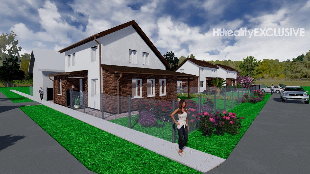 Predaj 4i podkrovný RD (97,51 m2), 320,62 m2 pozemok, Bezenye