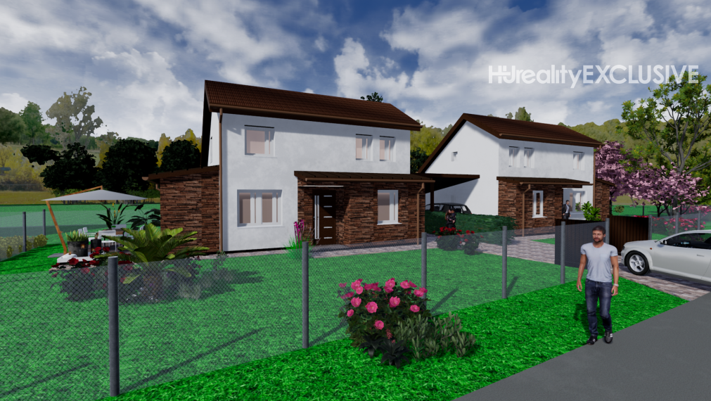Predaj 4i podkrovný RD (97,51 m2), 320,62 m2 pozemok, Bezenye