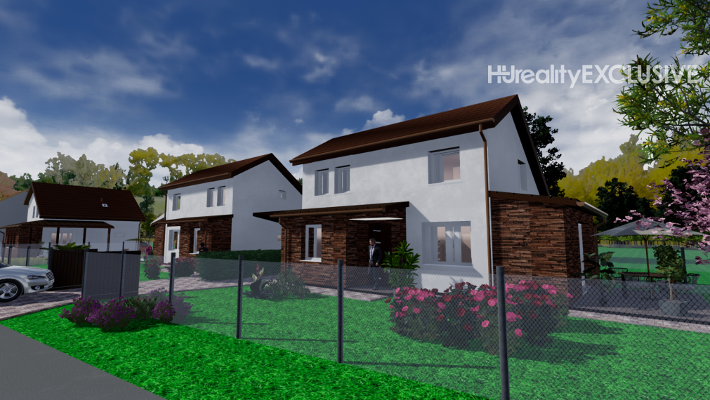 Predaj 4i podkrovný RD (97,51 m2), 320,62 m2 pozemok, Bezenye