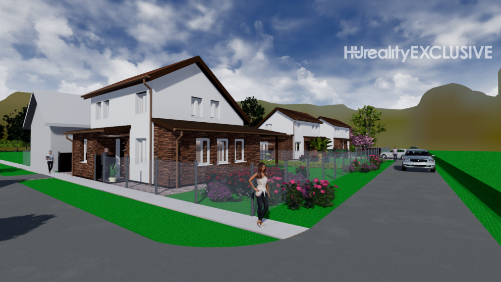 Predaj 4i podkrovný RD (98,62 m2), 296,47 m2 pozemok, Bezenye