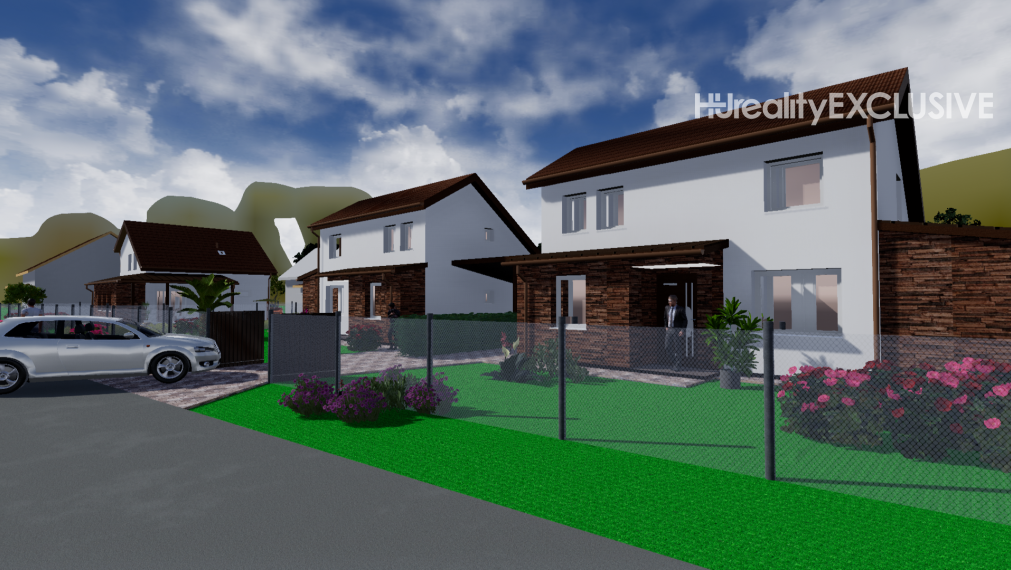 Predaj 4i podkrovný RD (98,62 m2), 296,47 m2 pozemok, Bezenye