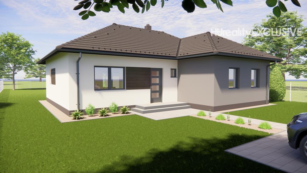 Predaj 5i novostavba RD 134,5 m2, pozemok 608 m2, Mosonmagyaróvár