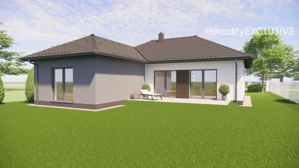 Predaj 5i novostavba RD 134,5 m2, pozemok 608 m2, Mosonmagyaróvár