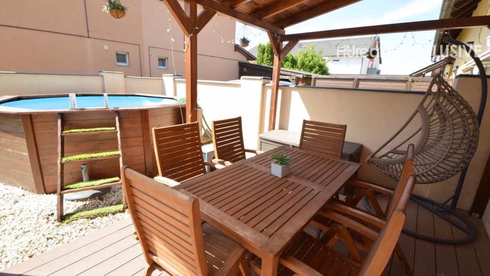 Na predaj zariadený 4i rodinný dom s garážou a záhradou – Mosonmagyaróvár