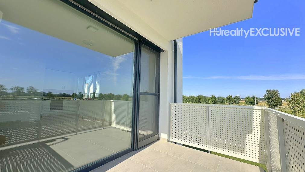 Predaj úplne nový 2i byt s 6,09 m2 balkonóm, dve parkovacie miesta, Mosonmagyaróvár