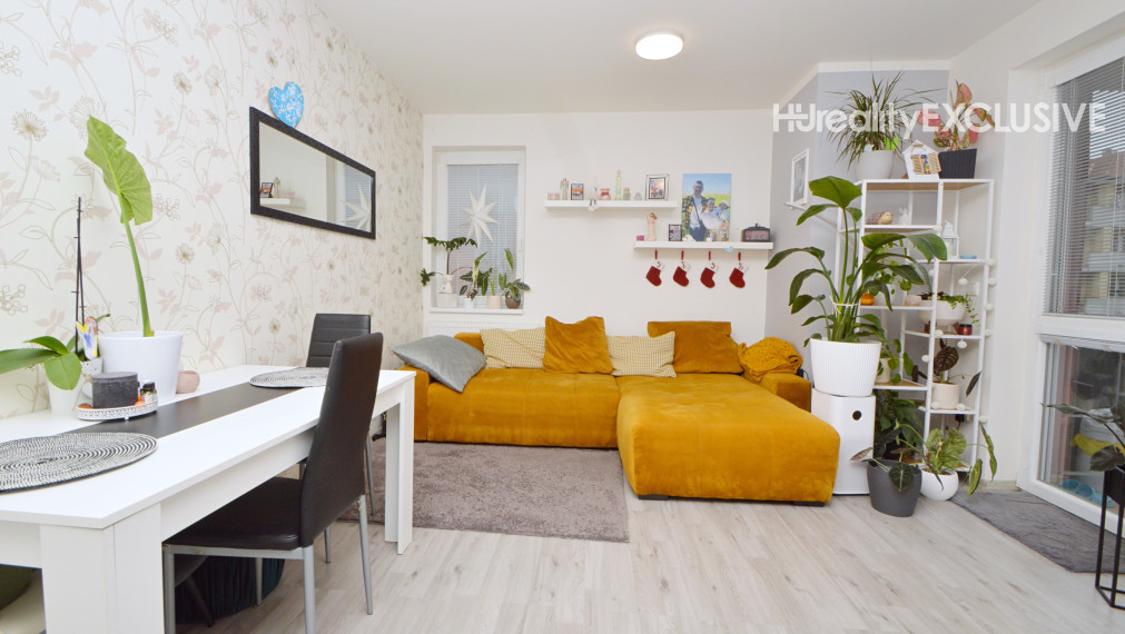 Predaj priestranný 3i byt s 5 m2 balkónom, Rajka