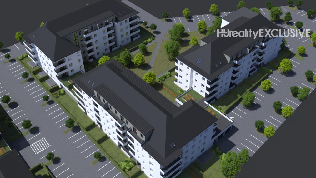 Predaj 1i byt s balkónom - Rajkapark III, Budova B, Rajka