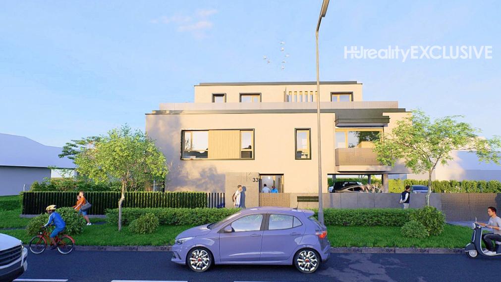Projekt bývania na nábreží v centre mesta Mosonmagyaróvár