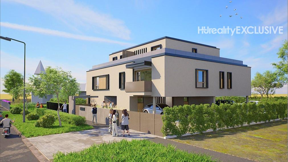 Predaj 2i byt v novom projekte na nábreží v centre mesta Mosonmagyaróvár