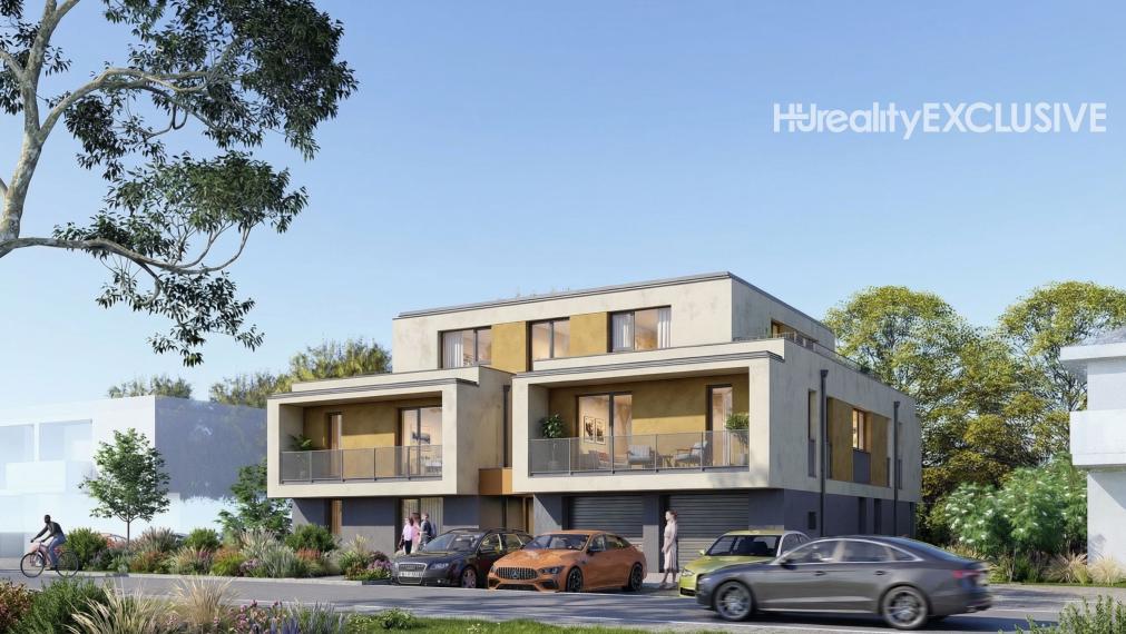 Novostavba 3-izbového bytu so záhradou 140,46 m2, Mosonmagyaróvár