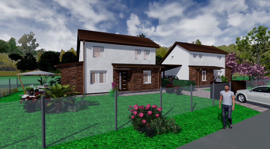 Predaj 4i podkrovný RD (98,62 m2), 321,91 m2 pozemok, Bezenye