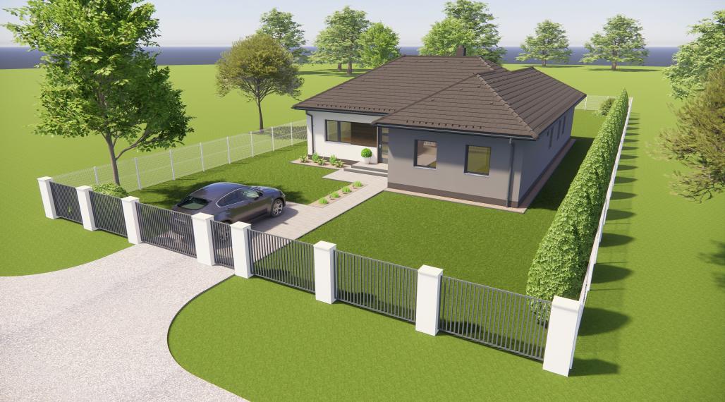 Predaj 5i novostavba RD 134,5 m2, pozemok 608 m2, Mosonmagyaróvár