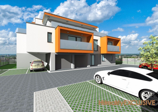 Predaj 2i byt s priestrannou terasou (15 m2) v novostavbe, Mosonmagyaróvár