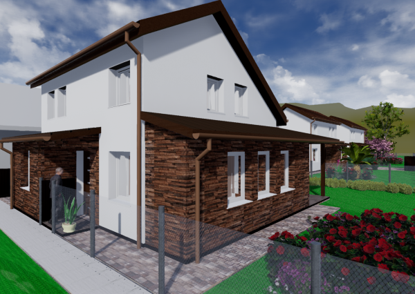 Predaj 4i podkrovný RD (97,51 m2), 320,62 m2 pozemok, Bezenye