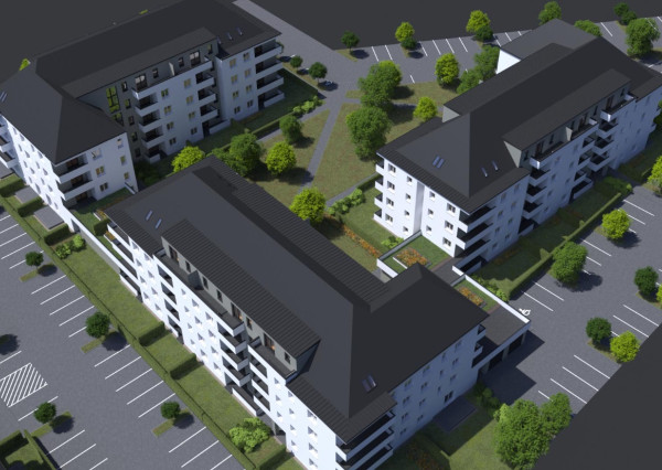 Predaj 3i byt s 66,46 m2 predzáhradkou - Rajkapark III, Budova B, Rajka