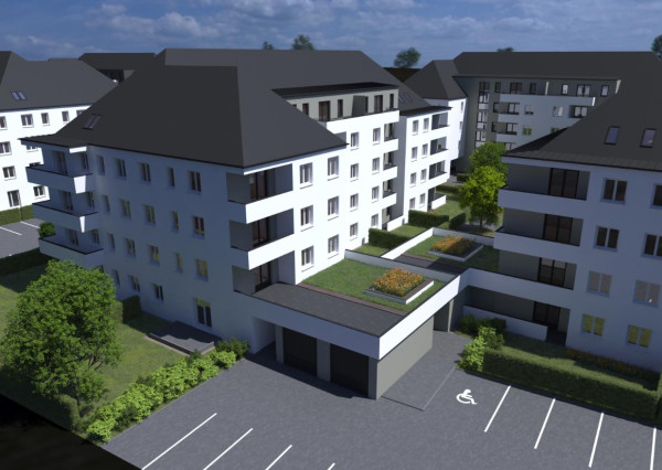 Predaj 3i byt s 66,46 m2 predzáhradkou - Rajkapark III, Budova B, Rajka